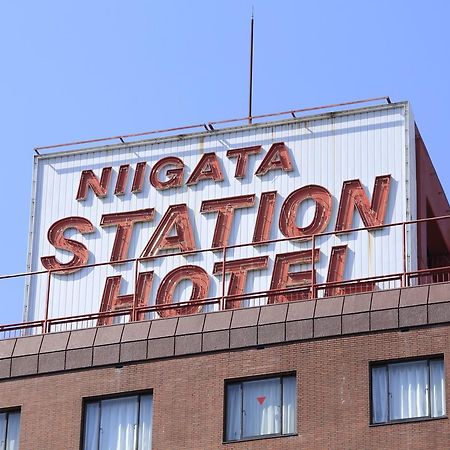 Niigata Station Hotel Exterior foto