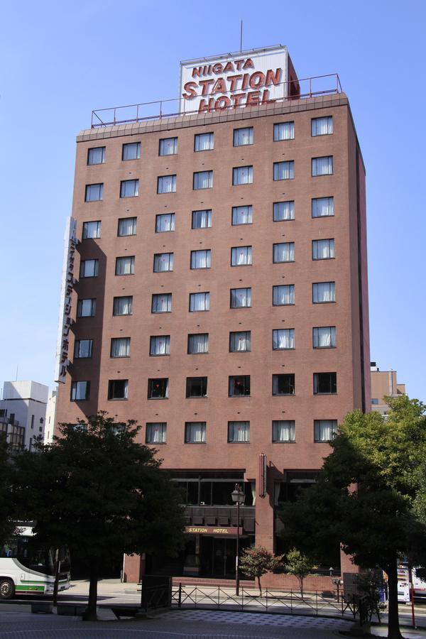 Niigata Station Hotel Exterior foto